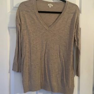 JCrew Lightweight V-Neck Sweater